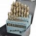 25pc Cobalt Drill Set (1mm-13mm)